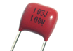 Polyester Film Capacitor  Epoxy Dip Coated-Non-Inductive