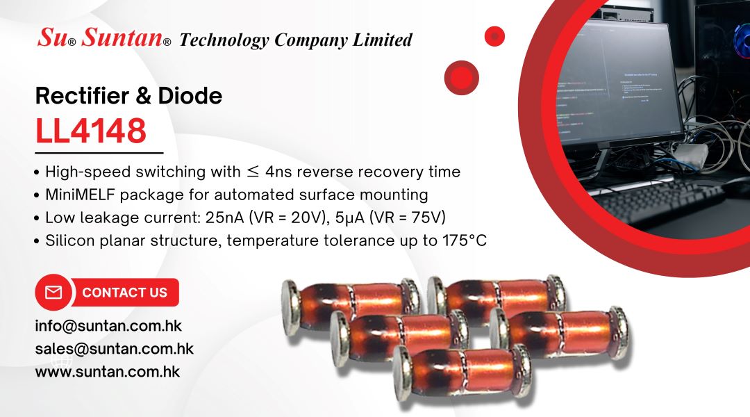 Maximizing Data Processing Speed with Suntan's LL4148 The Ideal Diode for IT Systems