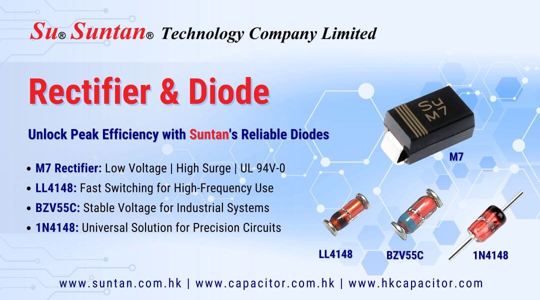 Unleash Peak Efficiency with Suntan's Rectifier & Diode Series